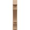 Ekena Millwork 8-in W x 38-in D x 46-in H Balboa Block Rough Cedar Woodgrain TimberThane Outlooker, Primed Tan OUTUR080X38X46BOA44RCPR - alternate 6